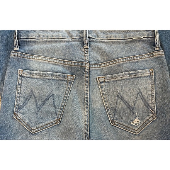 Mother‎ High Waisted Looker Ankle Fray in Thrilling Shots Size 24 - Picture 9 of 10